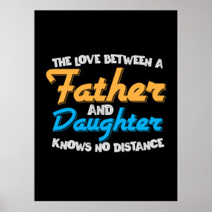 Daddy spendet die Liebe zwischen Vater und Tochter Poster