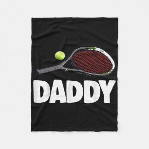 Daddy Tennis S Funny Women Tennis T-Shirts Badmin Fleecedecke