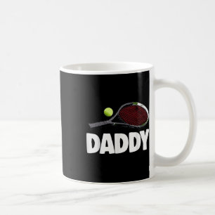 Daddy Tennis S Funny Women Tennis T-Shirts Badmin Kaffeetasse