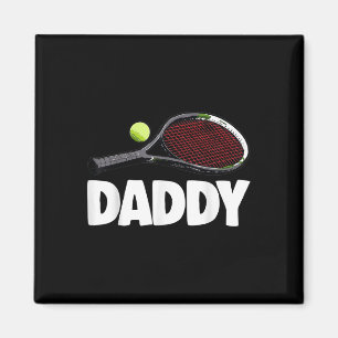 Daddy Tennis S Funny Women Tennis T-Shirts Badmin Magnet