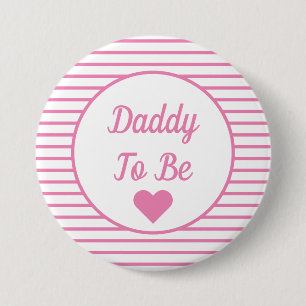 Daddy to be Baby Shooter Button