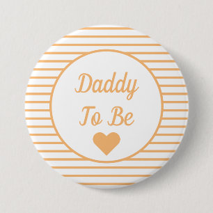 Daddy to be Baby Shower Button