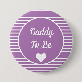 Daddy to be Baby Shower Button