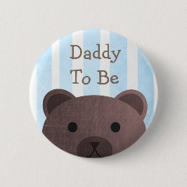 Daddy to be Button Bear Woodlands Theme
