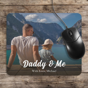 Daddy und ich Personalisiert Vater Geschenk Mousepad