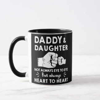 Daddy und Tochter Vatertagsgeschenk von Tochter Tasse