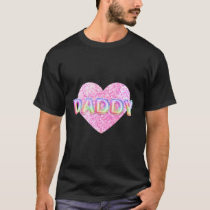 Daddy Vater K He Balloon Daughter Py Family T-Shirt