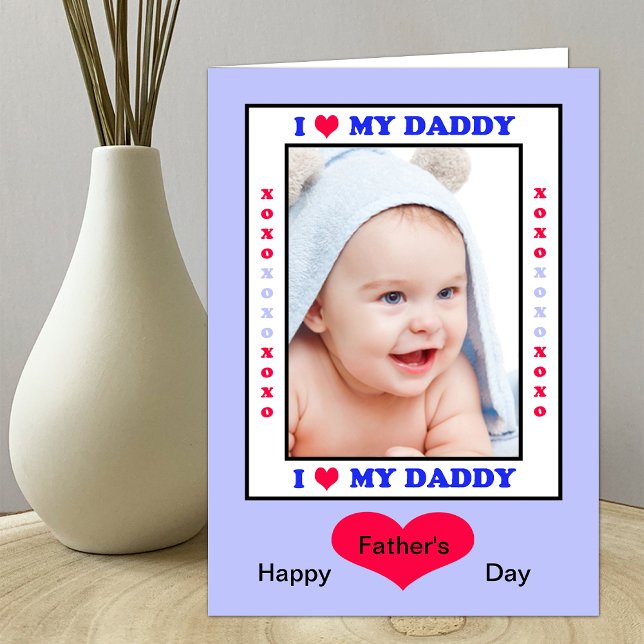 Daddy Vathers Day Card - Ich höre mein Daddy-Foto Karte (Von Creator hochgeladen)