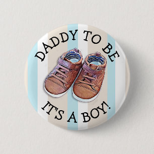 Daddy wird Baby Shower Button