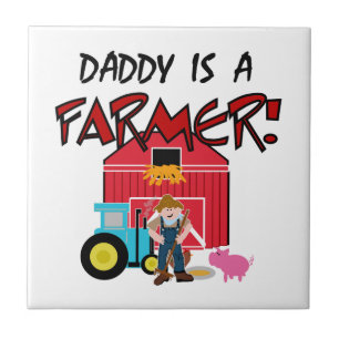 DaddyisafarmerTEE Fliese