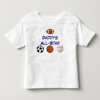 Daddys All-Star-Kleinkind-T-Shirt Kleinkind T-shirt