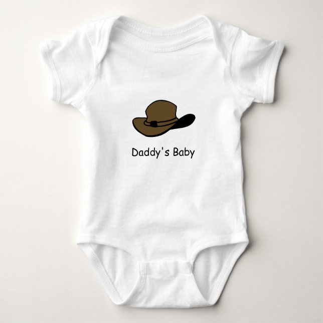 Daddys Baby Strampler (Vorderseite)