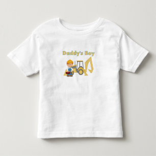 Daddy's Boy Bagger Kleinkind T-shirt