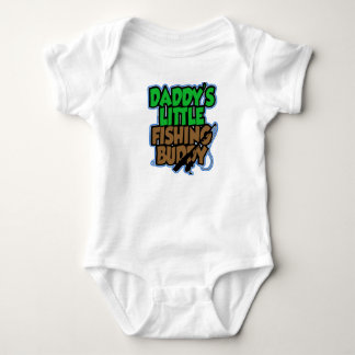 Daddys Fischen-Freund-Baby-Shirt Baby Strampler