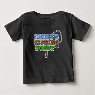 Daddy's Fishing Buddy Baby Boy Shirt