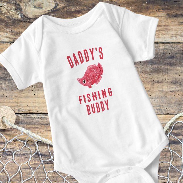 Daddy's Fishing Buddy Baby Strampler (Von Creator hochgeladen)