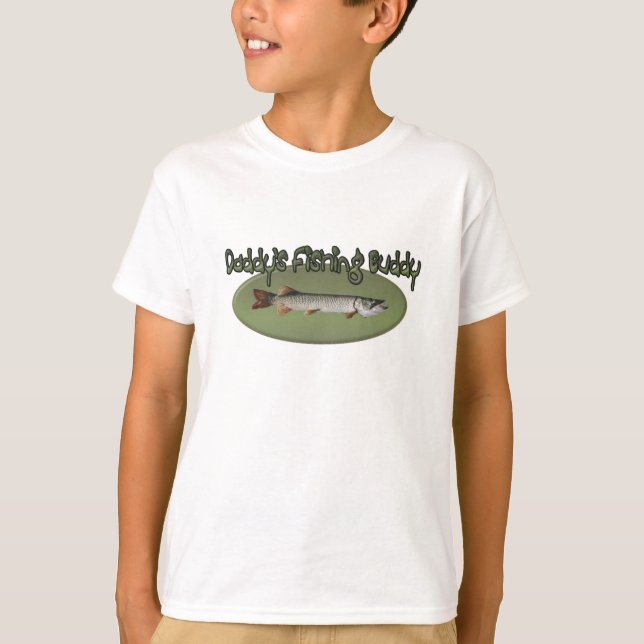 Daddy's Fishing Buddy T-Shirt (Vorderseite)
