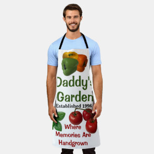 Daddy's Garden Schürze