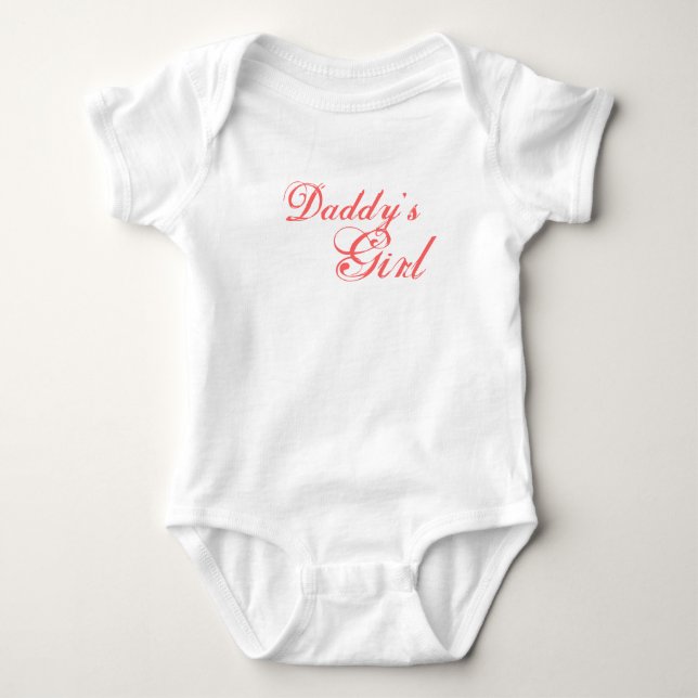 Daddy's Girl Baby Strampler (Vorderseite)