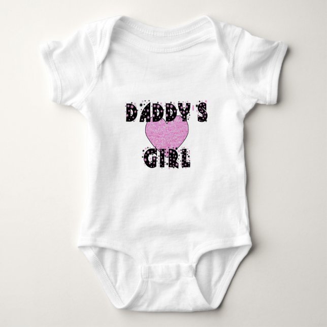 Daddy's Girl Baby Strampler (Vorderseite)