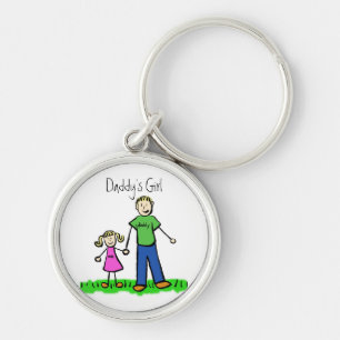 Daddy's Girl Blond Schlüsselanhänger (Customize)