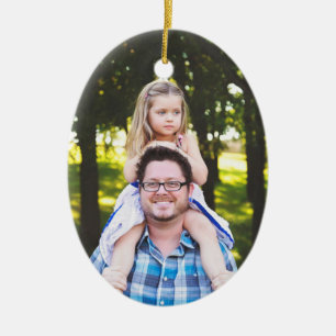 Daddy's Girl Christmas Foto Ornament Keepake