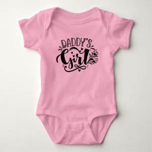 Daddy's Girl niedlich Daddy's kleines Mädchen Baby Strampler