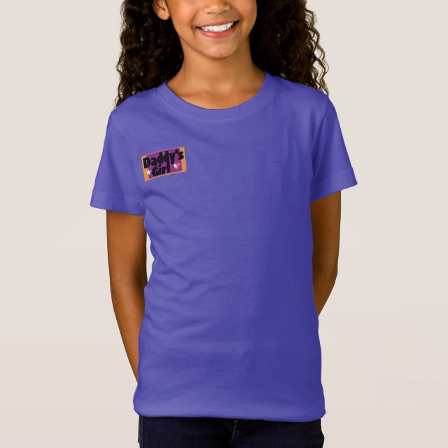 Daddy's Girl Print Novelty: T-Shirt (Vorderseite)