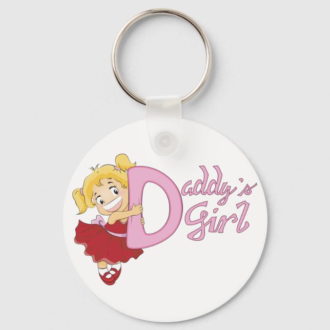 Daddys Girl Schlüsselanhänger (Vorderseite)
