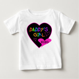 Daddy's Girl T Shirts, Tasse, Kissen, Stationär Baby T-shirt