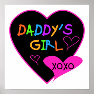 Daddy's Girl T Shirts, Tasse, Kissen, Stationär Poster