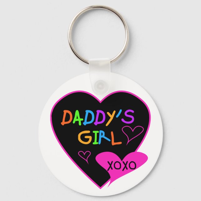 Daddy's Girl T Shirts, Tasse, Kissen, Stationär Schlüsselanhänger (Vorderseite)