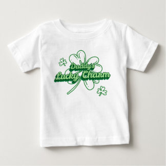 Daddys Glücksbringer-Kleeblatt St. Patrick's Day Baby T-shirt