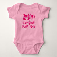 Daddy's Gym Baby Grow Funny Workout Geschenke