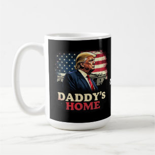 Daddy's Home 2025 Eine patriotische und lustige Be Kaffeetasse