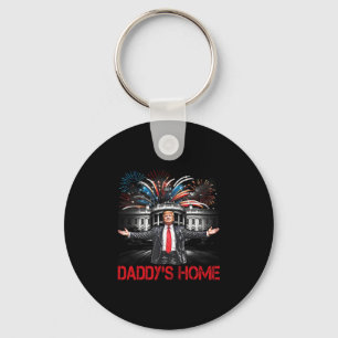 Daddys Home Weißen Haus 2025 Präsident Trump Schlüsselanhänger