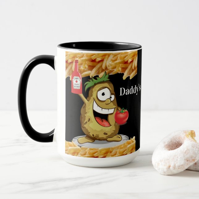 Daddy's Ketchup Time Tasse (Mit Donut)