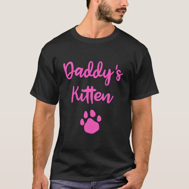 Daddy'S Kitten Roleplay Ddlg T-Shirt (Vorderseite)
