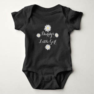 Daddys kleine Mädchen Blume 1 Stück Babykarosserie Baby Strampler