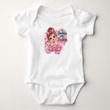 Daddys kleine Prinzessin Süße Baby-Mädchen-Hasenkr