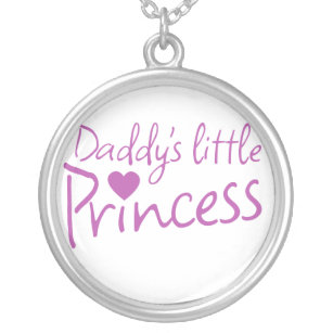 Daddys kleine Prinzessin Versilberte Kette