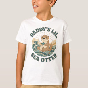 Daddys kleine Seeotter - süßes Meeres-Tier T-Shirt