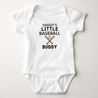 Daddys kleiner Baseball-Kumpel | Süßer Baseball Baby Strampler