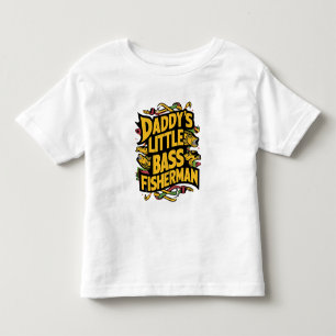 Daddys kleiner Bassangler Kleinkind T-shirt