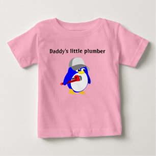 Daddys kleiner Klempner Baby T-shirt