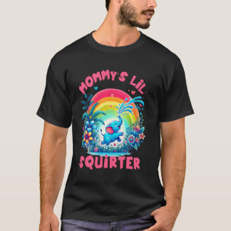 Daddys kleiner Spritzer Ungeziemend Lustig Peinlic T-Shirt
