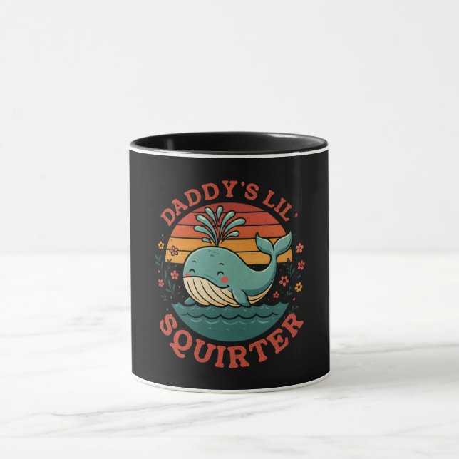 Daddys kleiner Wal Tasse (Zentrum)