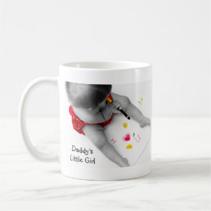 Daddys Liebe kleinen Mädchen-I Sie Herz U des Kaffeetasse