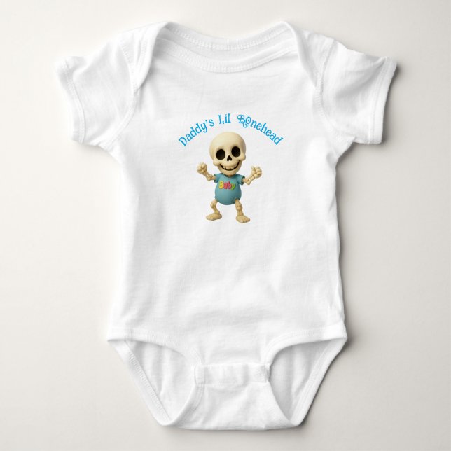 Daddy's Lil Bonehead Einteiler  (Vorderseite)