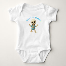 Daddy's Lil Bonehead One-Piece Baby Strampler